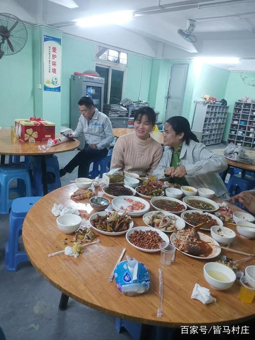 深圳市宝安区新致美为员工举办生日聚餐